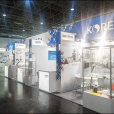 National stand of Korea, exhibition K-SHOW 2019 in Dusseldorf 