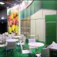 Exhibition stand of "Akhmed Fruit Company" company, exhibition FRUIT LOGISTICA 2011 in Berlin