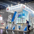 Sanktpēterburgas stends izstādē MEDICA 2019 Diseldorfā