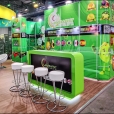 Kompānijas "Inverafrut" stends izstādē FRUIT LOGISTICA 2022 Berlinē