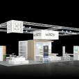 Exhibition stand of "M-Pets" company, exhibition INTERZOO 2022 in Nurnberg