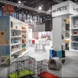 Kompānijas "M-Pets" stends izstādē INTERZOO 2022 Nirnbergā