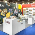 Exhibition stand of "Orkla Latvia" company, exhibition WORLD OF PRIVATE LAVEL 2022 in Amsterdam