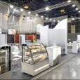 Exhibition stand of "The Union of Fish Processing Industry", exhibition SEAFOOD EXPO ASIA 2022 in Singapore