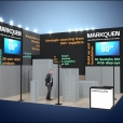 Стенд компании "Markquen" на выставке EUROSHOP 2023 в Дюссельдорфе 