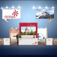 Exhibition stand of Georgia, exhibition TT WARSAW 2022 in Warsaw