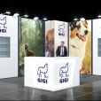 Стенд компании "Gigi Vet" на выставке ZOOMARK 2023 в Болонье 