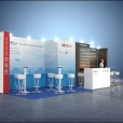 Стенд компании "AeroEx" на выставке EBACE 2023 в Женеве