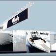 Стенд компании "Windy Scandinavia" на выставке BOAT DUSSELDORF 2024 в Дюссельдорфе 