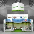 Exhibition stand of Ministry of Agriculture of the Republic of Lithuania, exhibition PRODEXPO 2011 in Moscow