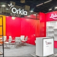 Exhibition stand of Orkla Latvia company, exhibition ISM 2024 in Cologne