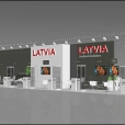Национальный стенд Латвии на выставке GULFOOD 2024 в Дубае