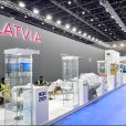 National stand of Latvia, exhibition GULFOOD 2024 in Dubai