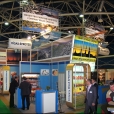 Exhibition stand of "Rigas sprotes" company, exhibition PRODEXPO-2011 in Moscow