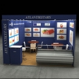 Exhibition stand of "Atlantikstars", exhibition EUROPEAN SEAFOOD EXPOSITION 2011 in Brussels