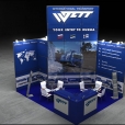 Exhibition stand of "Wettrans" company, exhibition SITL 2011 in Paris