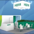 Стенд компании "Hofa на выставке WORLD FOOD MOSCOW 2017 в Москве