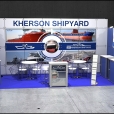 Стенд "Херсонского судостроительного завода" на выставке NOR-SHIPPING 2011 в Осло