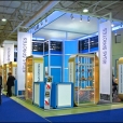 Exhibition stand of "Rigas sprotes" company, exhibition WORLD FOOD MOSCOW-2011 in Moscow