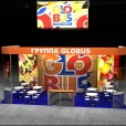 Exhibition stand of "Globus Group" company, exhibition WORLD FOOD MOSCOW 2011 in Moscow