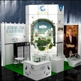 Exhibition stand of "Vilkiskiu Pienine" company, exhibition WORLD FOOD MOSCOW 2011 in Moscow