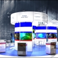 Exhibition stand of Ministry of Education and Science of the Russian Federation, exhibition SIMO NETWORK 2011 in Madrid