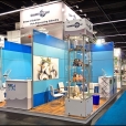 Exhibition stand of "The Union of Fish Processing Industry", exhibition ANUGA 2011 in Cologne
