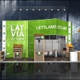 National stand of Latvia, exhibition INTERNATIONAL GREEN WEEK 2012 in Berlin