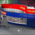 Exhibition stand of "Polesie" company, exhibition INTERNATIONAL TOY FAIR 2012 in Nuremberg