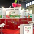Exhibition stand of "Fresh Green Agro" company, exhibition FRUIT LOGISTICA 2012 in Berlin