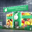 Exhibition stand of "Akhmed Fruit Company" company, exhibition FRUIT LOGISTICA 2012 in Berlin