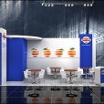 Exhibition stand of "Ruzi Fruit" company, exhibition FRUIT LOGISTICA 2012 in Berlin