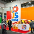 Exhibition stand of "Globus Group" company, exhibition FRUIT LOGISTICA 2012 in Berlin