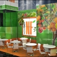 Exhibition stand of "NovFrut" company, exhibition FRUIT LOGISTICA 2012 in Berlin
