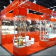 Exhibition stand of "NP FOODS" company, exhibition ISM 2012 in Cologne