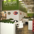 Национальный стенд Латвии на выставке PRODEXPO-2012 в Москве