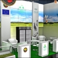 Exhibition stand of Ministry of Agriculture of the Republic of Lithuania, exhibition PRODEXPO 2012 in Moscow