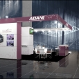 Kompānijas "Adani" stends izstādē ECR 2012 Vīnē