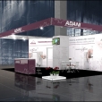 Exhibition stand of "Adani" company, exhibition ECR 2012 in Vienna
