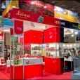 Exhibition stand of "NP Foods" & "Latvijas Balzams" companies, exhibition MDD EXPO 2012 in Paris