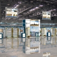 Exhibition stand of "Rigas sprotes", exhibition WORLD FOOD MOSCOW 2009 in Moscow