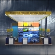 Exhibition stand of "Rigas sprotes" company, exhibition WORLD FOOD MOSCOW-2012 in Moscow
