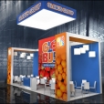 Exhibition stand of "Globus Group" company, exhibition WORLD FOOD MOSCOW-2012 in Moscow