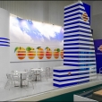Exhibition stand of "Ruzi Fruit" company, exhibition WORLD FOOD MOSCOW-2012 in Moscow