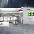 "Russian Railways" stand design developing within Russian National Pavilion in MSV 2012 exhibition