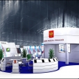 National stand of Russia, exhibition MSV 2012 in Brno