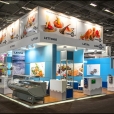 Exhibition stand of "The Union of Fish Processing Industry", exhibition SIAL-2012 in Paris