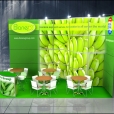 Exhibition stand of "Banex Group" company, exhibition FRUIT LOGISTICA 2013 in Berlin