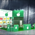 Exhibition stand of "Akhmed Fruit Company" company, exhibition FRUIT LOGISTICA 2013 in Berlin