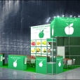 Kompānijas "Akhmed Fruit Company" stends izstādē FRUIT LOGISTICA 2013 Berlinē